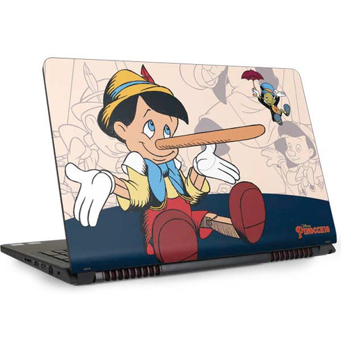 Disney Pinocchio and Jiminy Cricket Dell Inspiron Skin